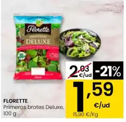 Eroski FLORETTE Primeros brotes Deluxe oferta