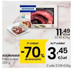 Eroski AGUINAMAR Pata pulpo oferta