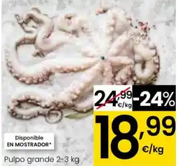 Eroski Pulpo grande oferta