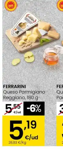 Eroski FERRARINI Queso Parmigiano Reggiano oferta