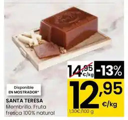 Eroski SANTA TERESA Membrillo. Fruta fresca 100% natural oferta