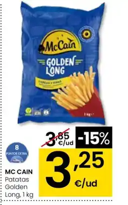 Eroski MC CAIN Patatas Golden Long oferta