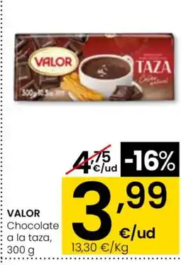 Eroski VALOR Chocolate a la taza oferta