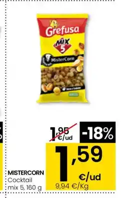 Eroski MISTERCORN Cocktail mix oferta