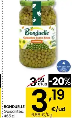 Eroski BONDUELLE Guisantes oferta
