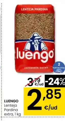 Eroski LUENGO Lenteja Pardina extra oferta