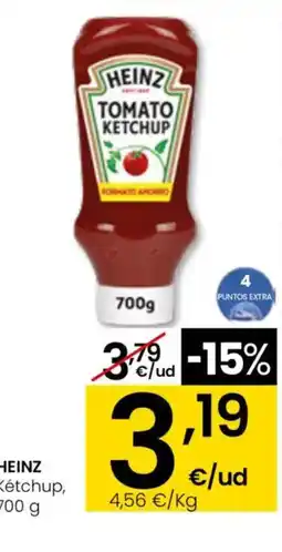 Eroski HEINZ Kétchup oferta