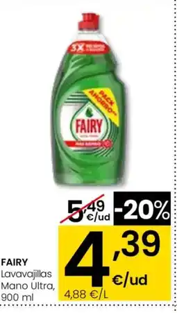 Eroski FAIRY Lavavajillas Mano Ultra oferta