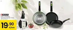 Eroski MONIX Lote 3 sartenes aluminio forjado Terra oferta