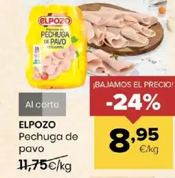 Autoservicios Familia ELPOZO Pechuga de pavo oferta