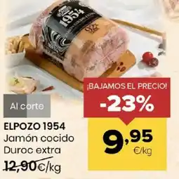 Autoservicios Familia ELPOZO 1954 Jamón cocido Duroc extra oferta