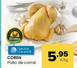 Autoservicios Familia COREN Pollo de corral oferta