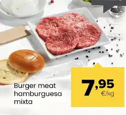 Autoservicios Familia Burger meat hamburguesa mixta oferta