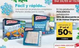 Autoservicios Familia PESCANOVA En los productos señalizados oferta