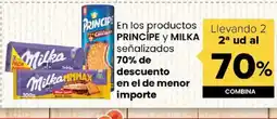 Autoservicios Familia PRINCIPE Y MILKA En los productos oferta