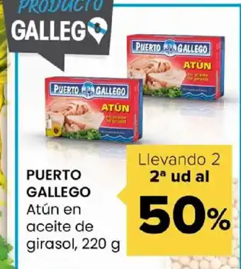 Autoservicios Familia PUERTO GALLEGO Atún en aceite de girasol oferta