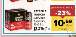Autoservicios Familia ESTRELLA GALICIA Cerveza Especial oferta