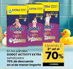 Autoservicios Familia DODOT ACTIVITY EXTRA En los pañales señalizados oferta