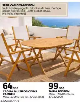 Fes Més Boston - cadira multiposicions camden oferta