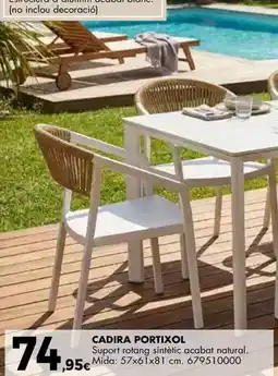 Fes Més Cadira portixol oferta