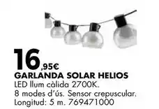 Fes Més Solar - garlanda helios oferta