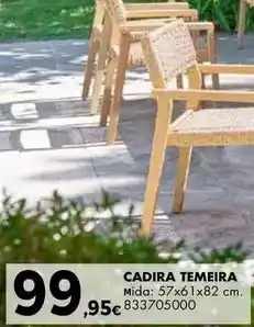 Fes Més Cadira temeira oferta