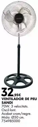 Fes Més Ventilador de peu sandi oferta
