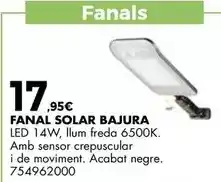 Fes Més Solar - fanal bajura oferta