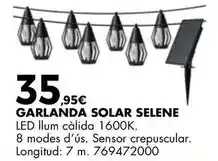 Fes Més Solar - garlanda selene oferta