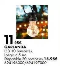 Fes Més Garlanda oferta