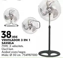 Fes Més 3 en 1 - ventilador 3 en 1 sassela oferta