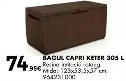Fes Més Capri - bagul keter 305 l oferta