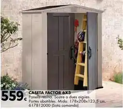 Fes Més Caseta factor 6x3 oferta