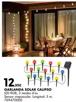 Fes Més Solar - garlanda calipso oferta