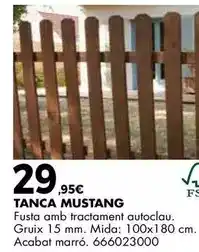 Fes Més Mustang - tasta oferta