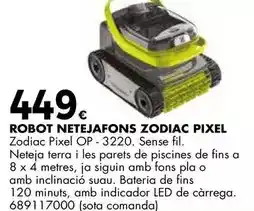 Fes Més Terra - robot netejafons zodiac pixel oferta