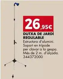 Fes Més Dutxa de jardín regulable oferta