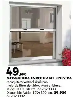 Fes Més Vertical - mosquitera enrotllable finestra oferta