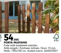 Fes Més Mustang - porta oferta