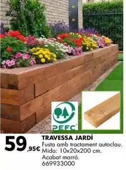 Fes Més Travessa jardi oferta