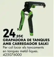 Fes Més Salki - grapadora de tanques amb carregador salki oferta