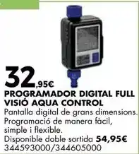 Fes Més Control - programador digital full visió aqua oferta