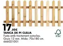 Fes Més Tanca de pi clelia oferta