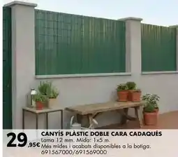 Fes Més Canyís plástico doble cara cadaqués oferta