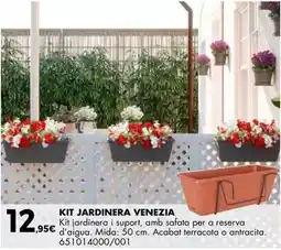 Fes Més Antracita - kit jardinera venezia oferta