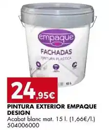 Fes Més Empaque - pintura exterior oferta