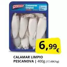 Supermercados MAS Pescanova - calamar limpio oferta