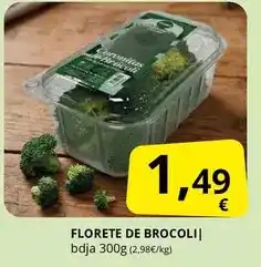 Supermercados MAS Florete de brocoli oferta