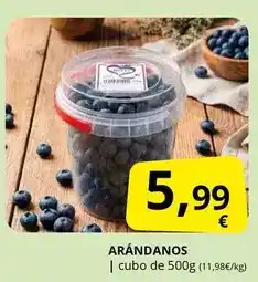 Supermercados MAS Arándanos oferta