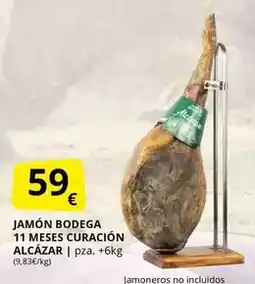 Supermercados MAS Alcazar - jamón bodega oferta
